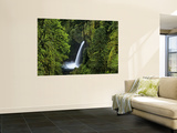 Metlako Falls Along Eagle Creek in the Mount Hood National Forest  Oregon  USA
