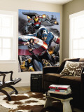 Ultimate Power 6 Group: Captain America  Wasp  Iron Man  Thing  Quicksilver and Shadowcat