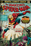 Marvel Comics Retro: The Amazing Spider-Man Comic Book Cover 153 (aged)