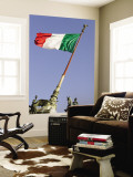 Flag Flying in Front of Neo Classical Ii Vittoriano