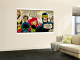 Marvel Comics Retro: X-Men Comic Panel (aged)