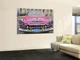 Classic Pink Desoto Taxi Car