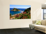 Populated Island Coastline  Isole Bella  Sicily  Italy