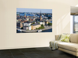 Overlooking Gamla Stan  Old City  from City Hall Tower