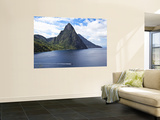The Pitons on Southwestern Coast