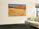 Sossusvlei Filled with Water after Exceptional Rains in 2006  Namib-Naukluft National Park