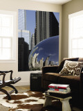 Skyline Reflected in Cloudgate  also known as 'The Bean'