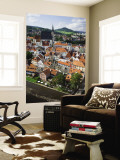 Cesky Krumlov from Round Castle Tower