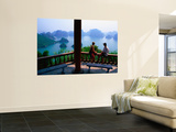 Balcony on Summit of Titop Island  Overlooking Limestone Islands