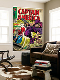 Marvel Comics Retro: Captain America Comic Book Cover 108  the Trapster (aged)