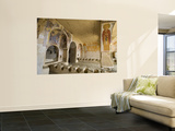 Cave Frescoes in the Udabno Monastery Refectory
