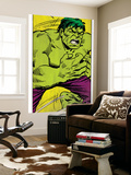 Marvel Comics Retro: The Incredible Hulk Comic Panel (aged)