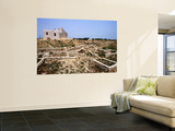 Mud House Near Excavations of Bronze Age Settlement Tel Sa'Ad