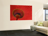 Traditional Red Japanese Paper Umbrella