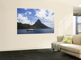 The Pitons on Southwestern Coast