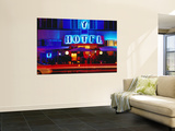 Outside the Colony Hotel on Ocean Drive at South Beach at Night