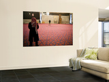 Man Praying Inside King Abdullah Mosque