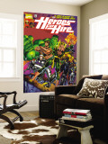 Heroes For Hire 1 Cover: Cage  Luke  Iron Fist  Hulk and Black Knight