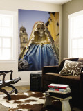 Skeleton Adorned as Virgin Mary