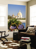 Hotel Charleston Cartagena Swimming Pool Towels and Dome of San Pedro Claver Church