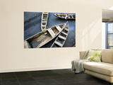 Fishing Boats in Harbour at Low Tide