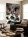 Thanos 12 Cover: Thanos and Gladiator Swimming