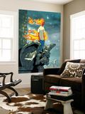 Human Torch 9 Cover: Human Torch Fighting