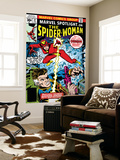 Marvel Spotlight: Spider-Woman 32 Cover: Spider Woman and Nick Fury Fighting