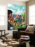 Exiles 6 Cover: Blink  Polaris  Scarlet Witch  Black Panther and Beast