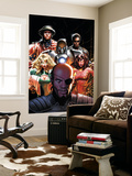 Squadron Supreme 5 Cover: Nick Fury  Arcanna  Old Soldier  Biogeneral  Ruggles  Nell and Blur