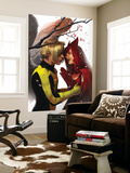 X-Men: First Class 7 Cover: Angel and Scarlet Witch