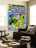 New Mutants Annual 3 Cover: Impossible Man and Warlock