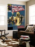 The New Mutants 4 Cover: Sunspot  Cannonball  Magik  Magma  Wolfsbane and New Mutants