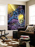 Fantastic Four 571 Cover: Mr Fantastic and Galactus