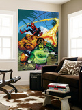 Spider-Man Family 7 Cover: Spider-Man  Thing  Looter and Human Torch