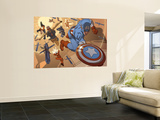 New Invaders 8 Group: Captain America  Union Jack  Human Torch  Blazing Skull and US Agent