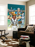 X-Force: Shatterstar 3 Cover: Shatterstar and Cable Jumping