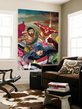 The Mighty Avengers 22 Cover: US Agent  Hercules and Iron Man
