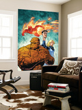 Marvel Adventures Fantastic Four 43 Cover: Thing  Mr Fantastic  Invisible Woman and Human Torch