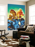 Marvel Adventures Fantastic Four 48 Cover: Invisible Woman  Mr Fantastic  Thing and Human Torch