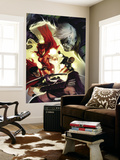 The Mighty Avengers 28 Cover: Scarlet Witch  Wiccan and Patriot