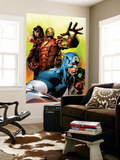 Avengers 501 Cover: Captain America  Iron Man  Scarlet Witch  She-Hulk and Avengers