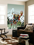 Giant-Size Marvel TPB Cover: Thor  Captain America  Iron Man  Vision and Scarlet Witch Charging