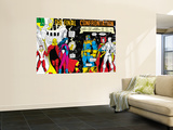 Infinity Gauntlet 6 Group: Thanos  Nebula  Adam Warlock  Silver Surfer and Dr Strange Fighting
