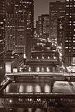 Chicago Bridges BW