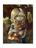 Alice in a Da Vinci Portrait