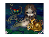 Mermaid with a Golden Dragon