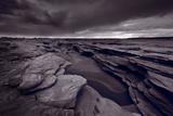 Bisti Fissure New Mexico BW