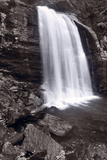 Looking Glass Falls North Carolina BW