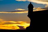 El Morro Fort at Sunset  Puerto Rico
